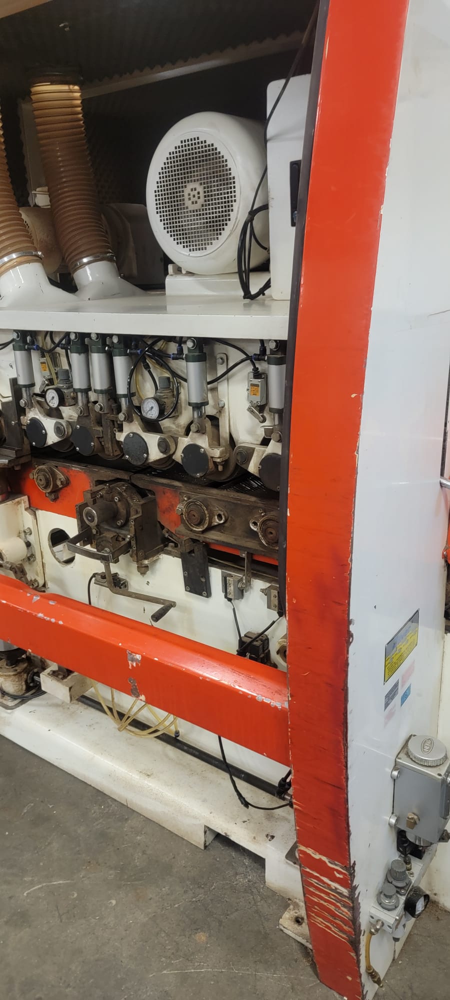 Used 2008 Silver SGM-268P Double Sided Planer