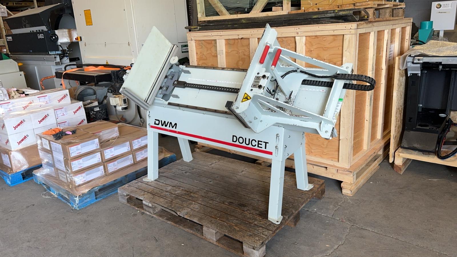 Used 2010 Doucet DWM-42 Drawer Assembly Clamp