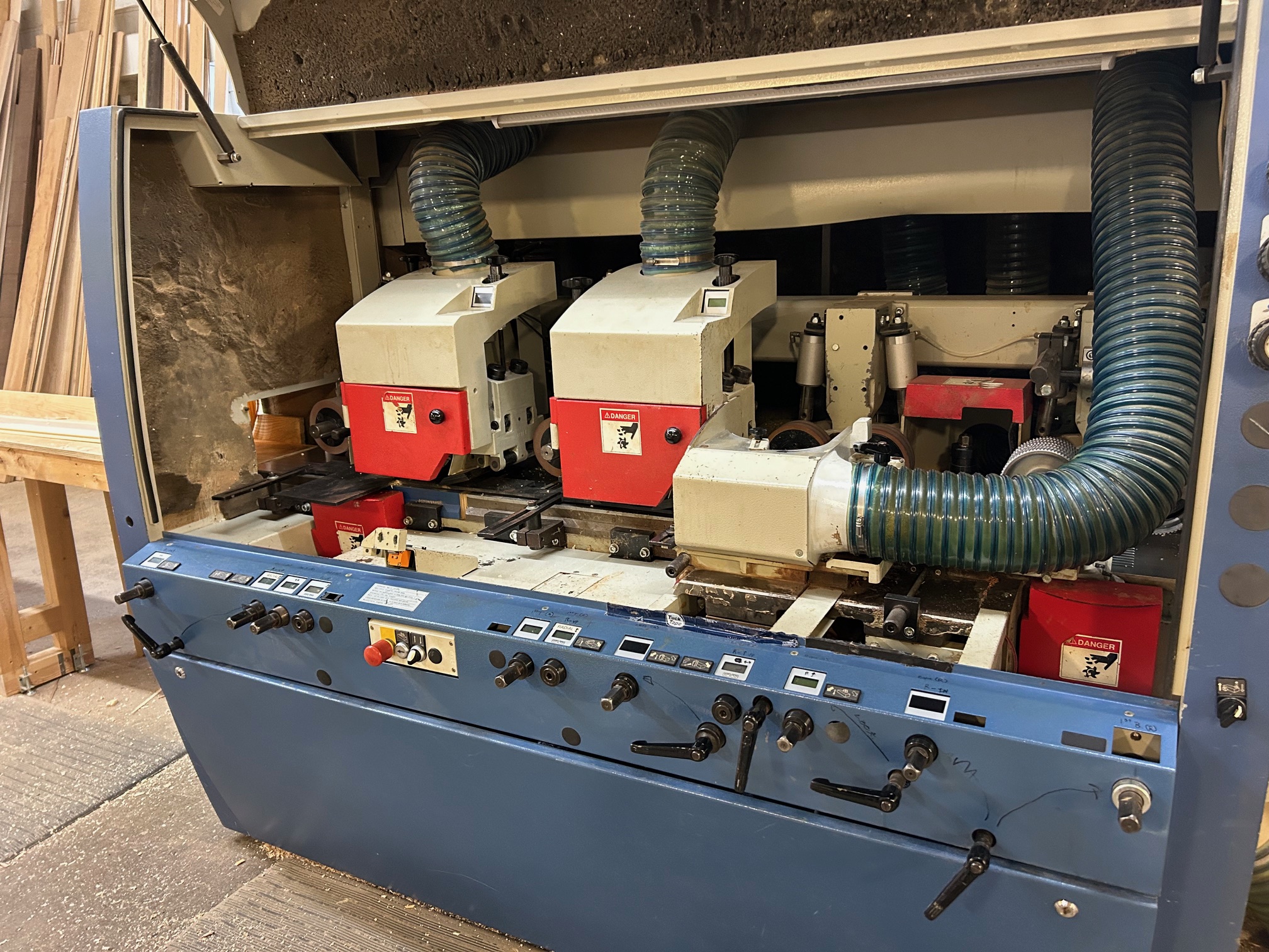 Used 2004 Weinig Unimat 500 6 Head Moulder