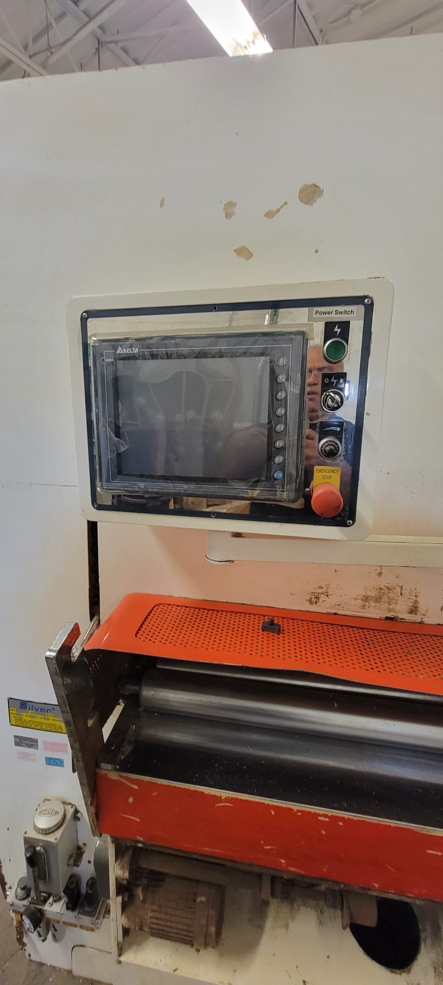 Used 2008 Silver SGM-268P Double Sided Planer