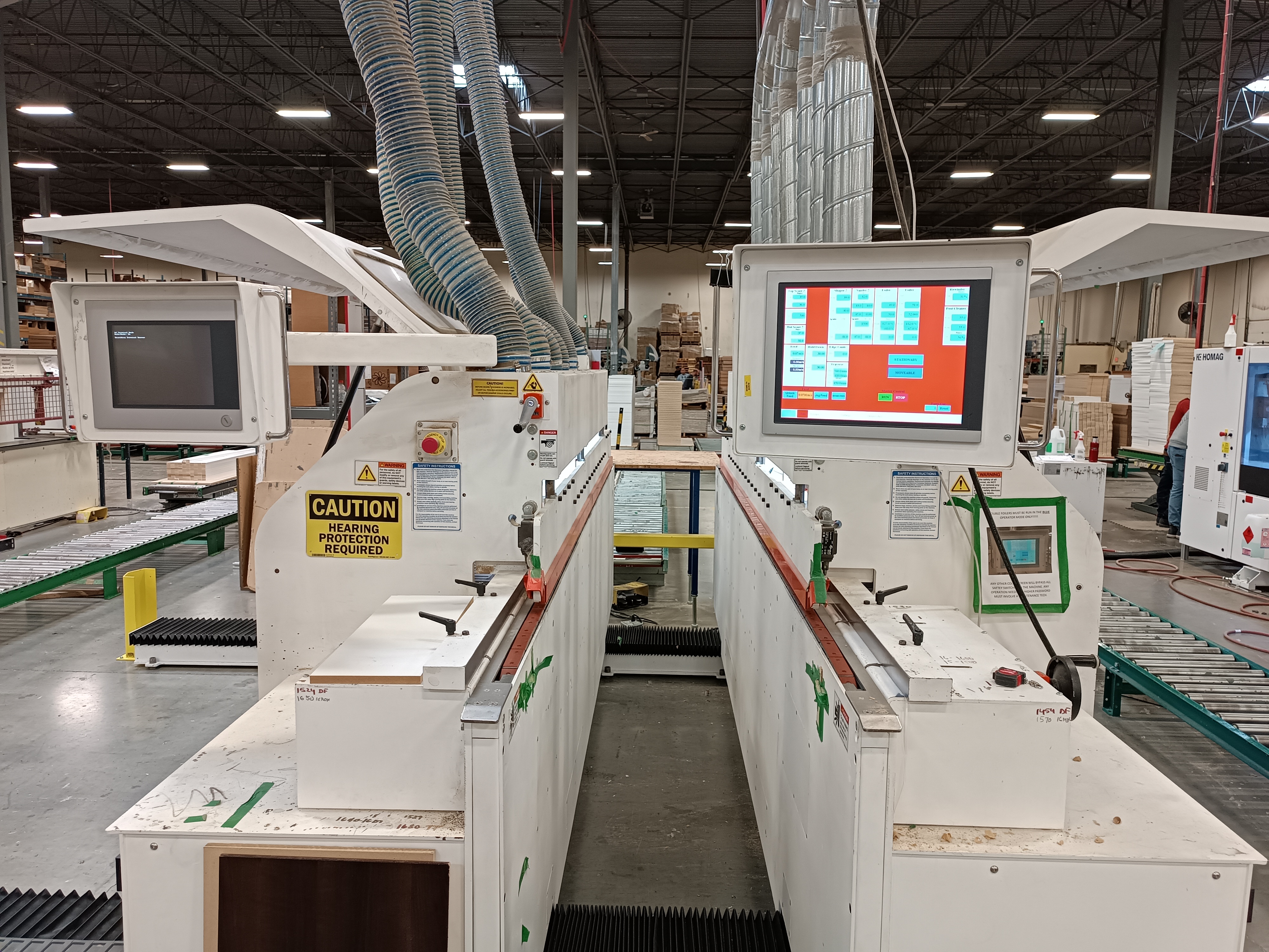 Used 2019 Voorwood  L217NH double sided edge foiler