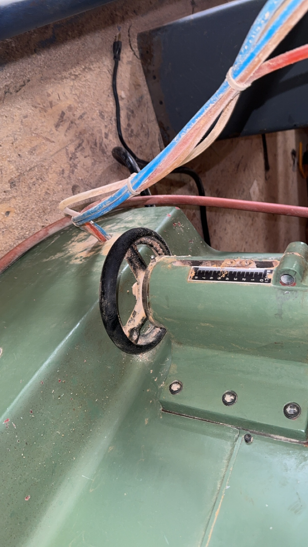 Used 1987 Bacci MOD Oscillating Mortising Machine