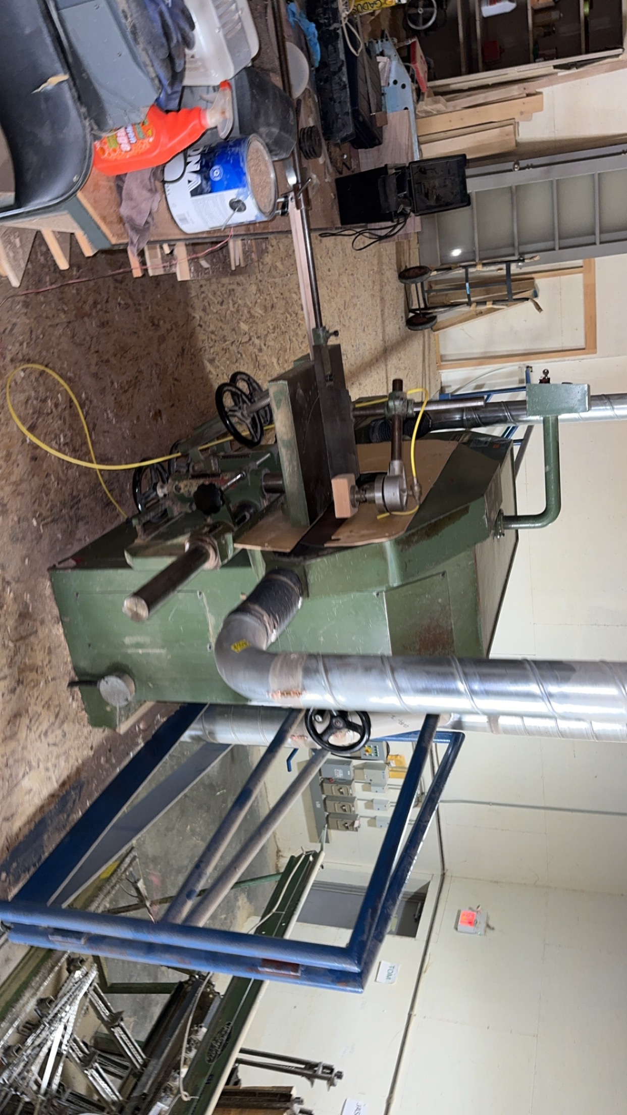 Used 1987 Bacci TSG 2T Round End Tenoner