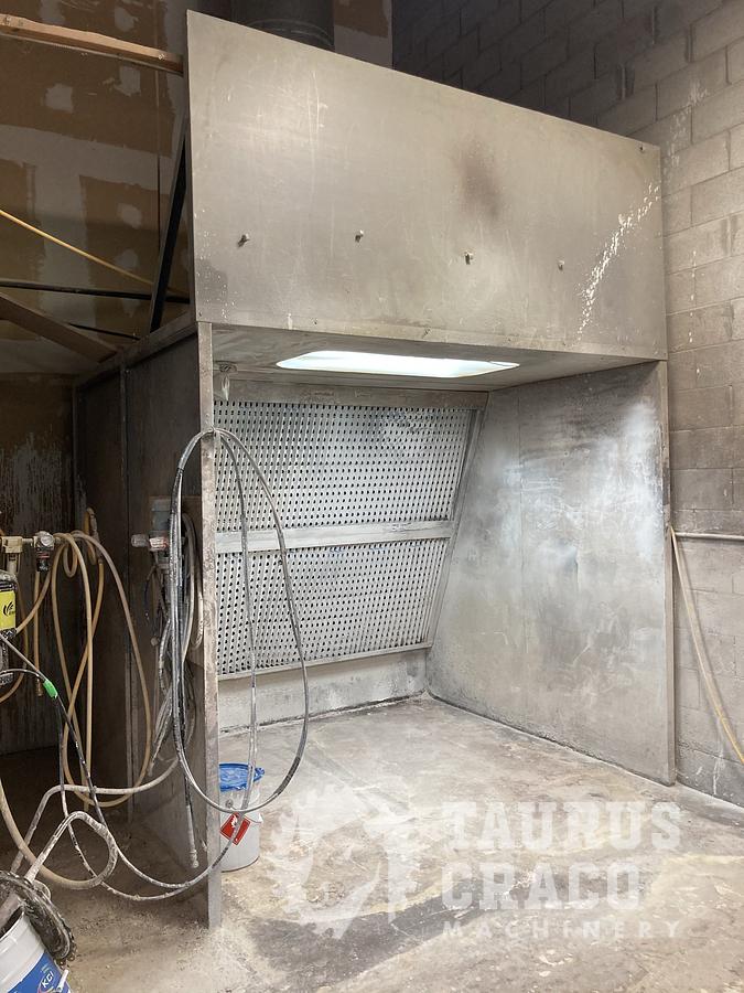 Used Binks 8' Spray Booth