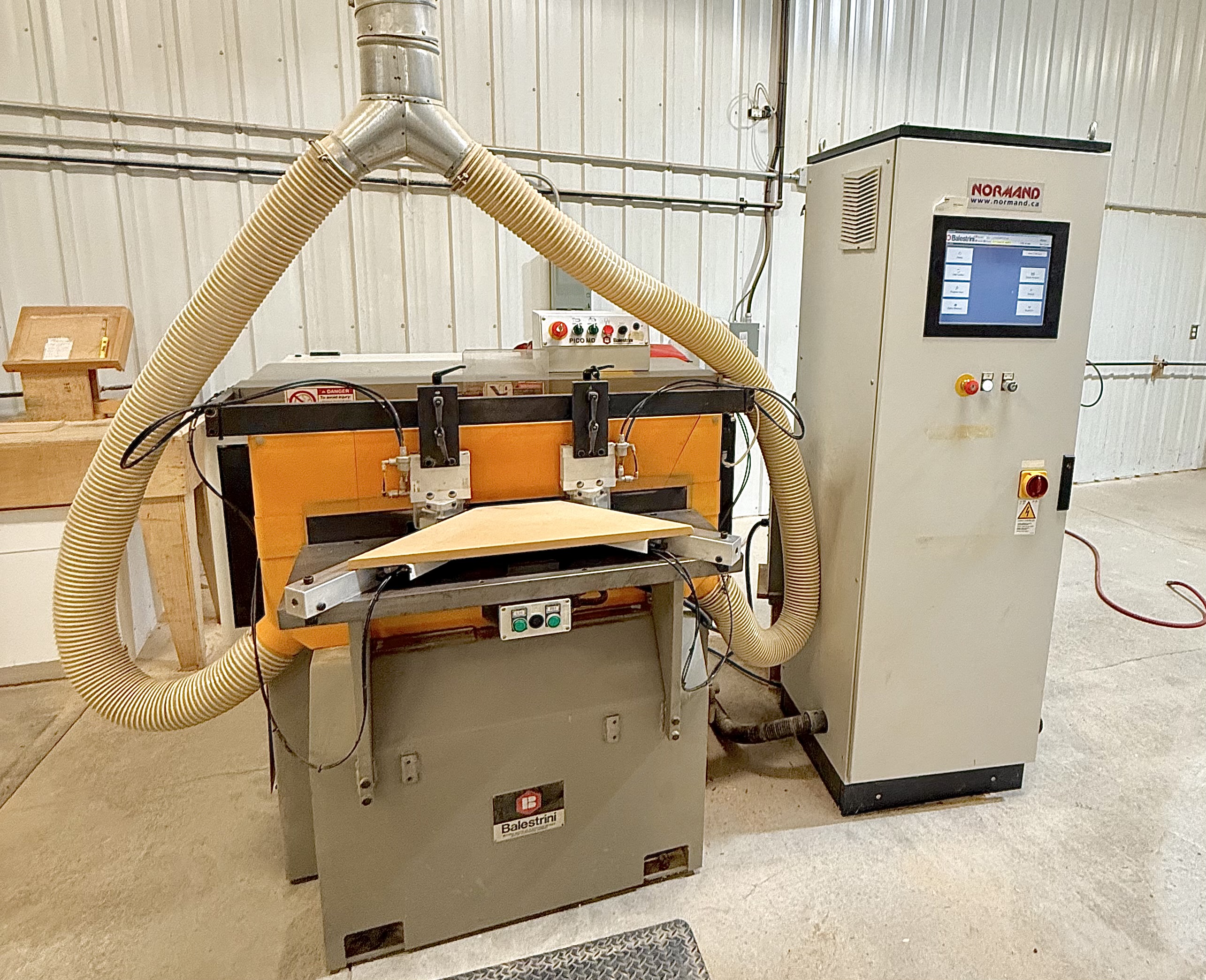 Used 2007 Balestrini Pico MD2 Tenon and Mortise Machine