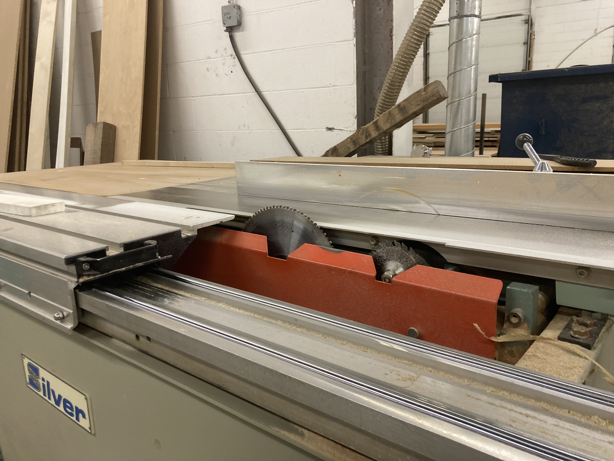 Used 2004 Silver SF-45A Sliding Table Saw