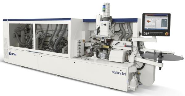 Used 2020 SCM Stefani KD Automatic Edgebander with ERC Series Conveyor