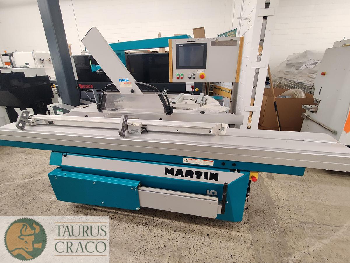 Used Martin T75 PreX sliding table saw