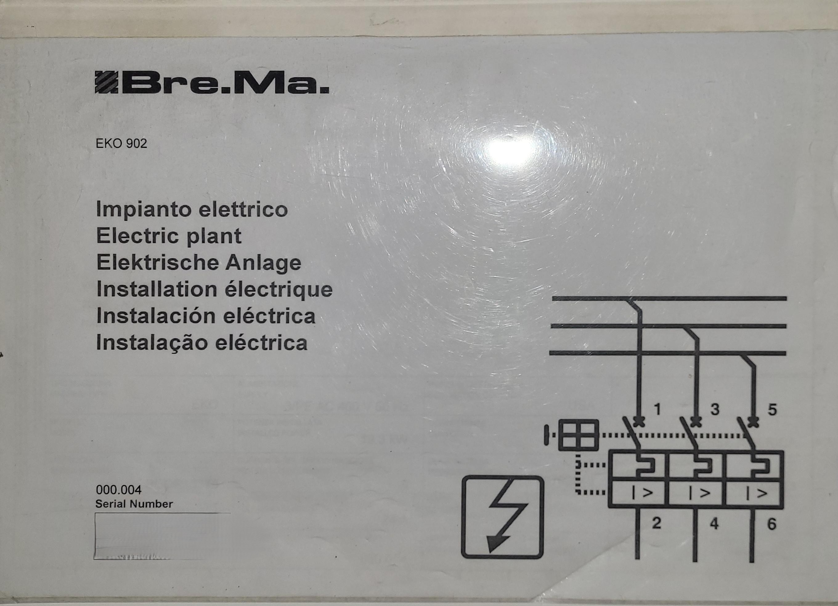 Used 2013 Biesse Bre.Ma. EKO 902 CNC Vertical Drilling and Dowel Inserting Machine