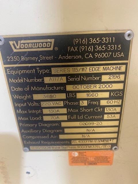 Used Voorwood  Shape & sand