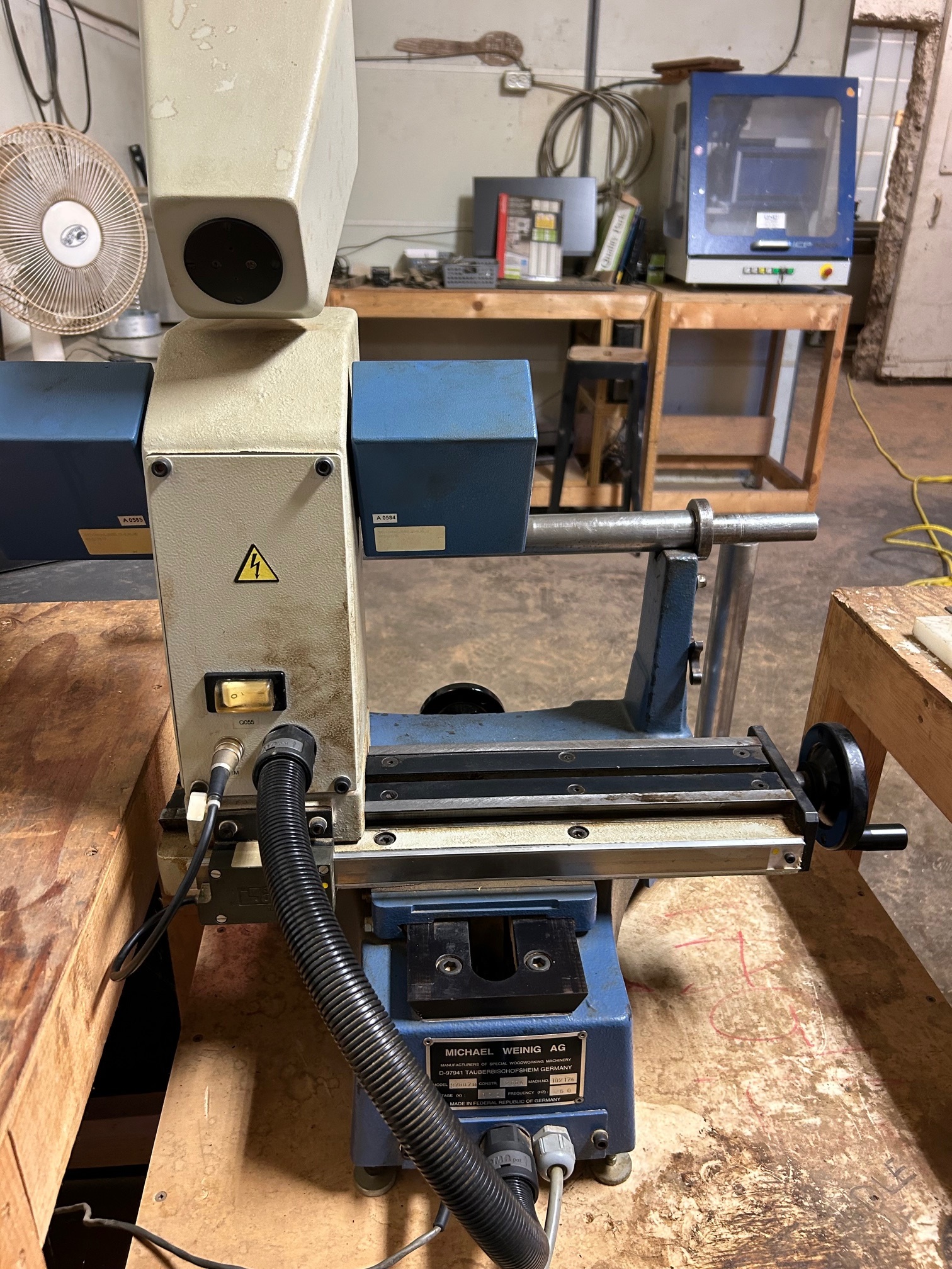 Used 2004 Weinig 970070 Opti-Control Measuring Stand (OCMS)