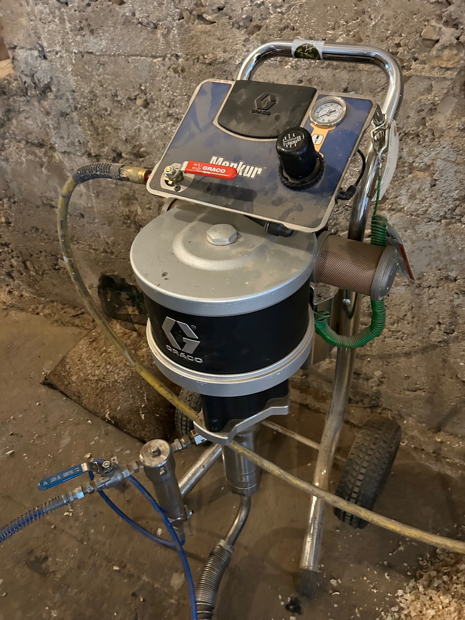 Used 2010 Cantek / BigToyo Sprater / Graco Airless Refit Linear Spray Line