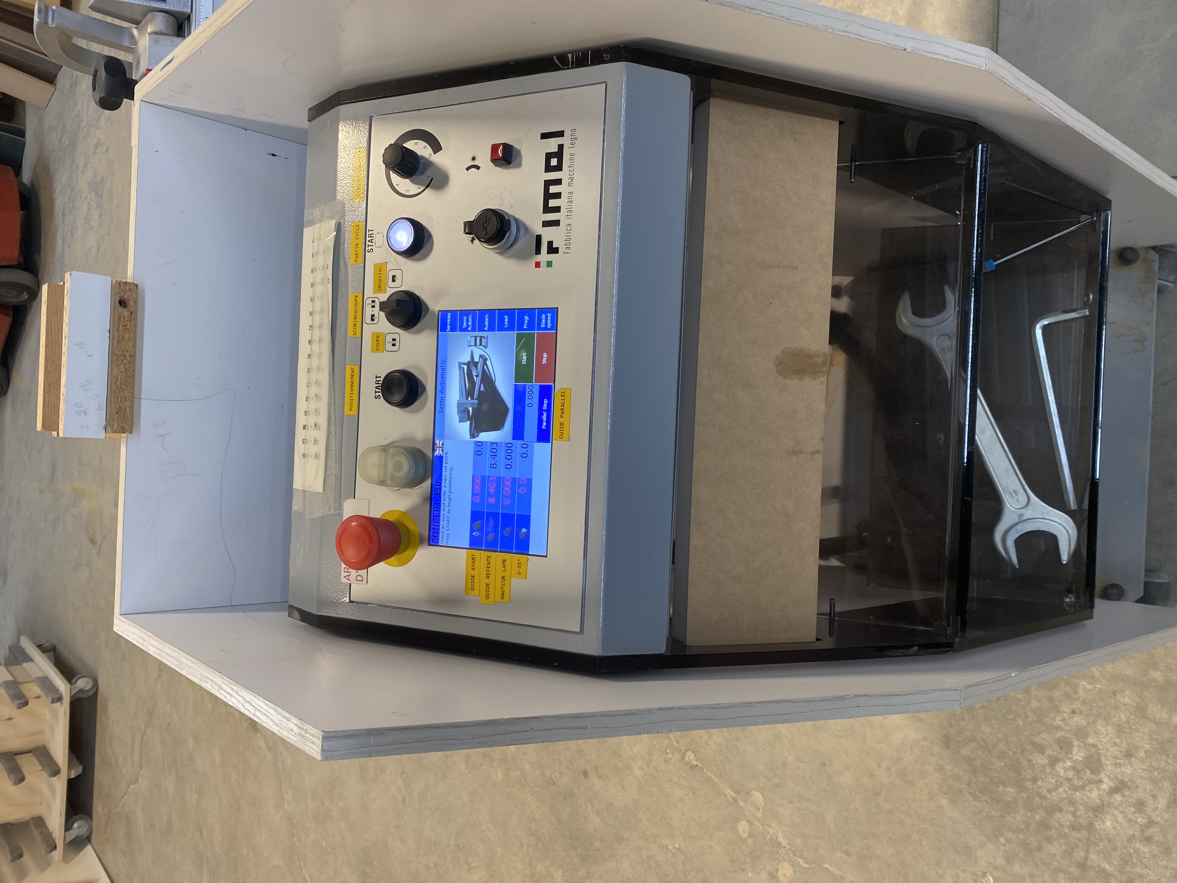 Used 2017 Fimal Concept 350 3800 Beam Saw for Sale at Taurus Craco