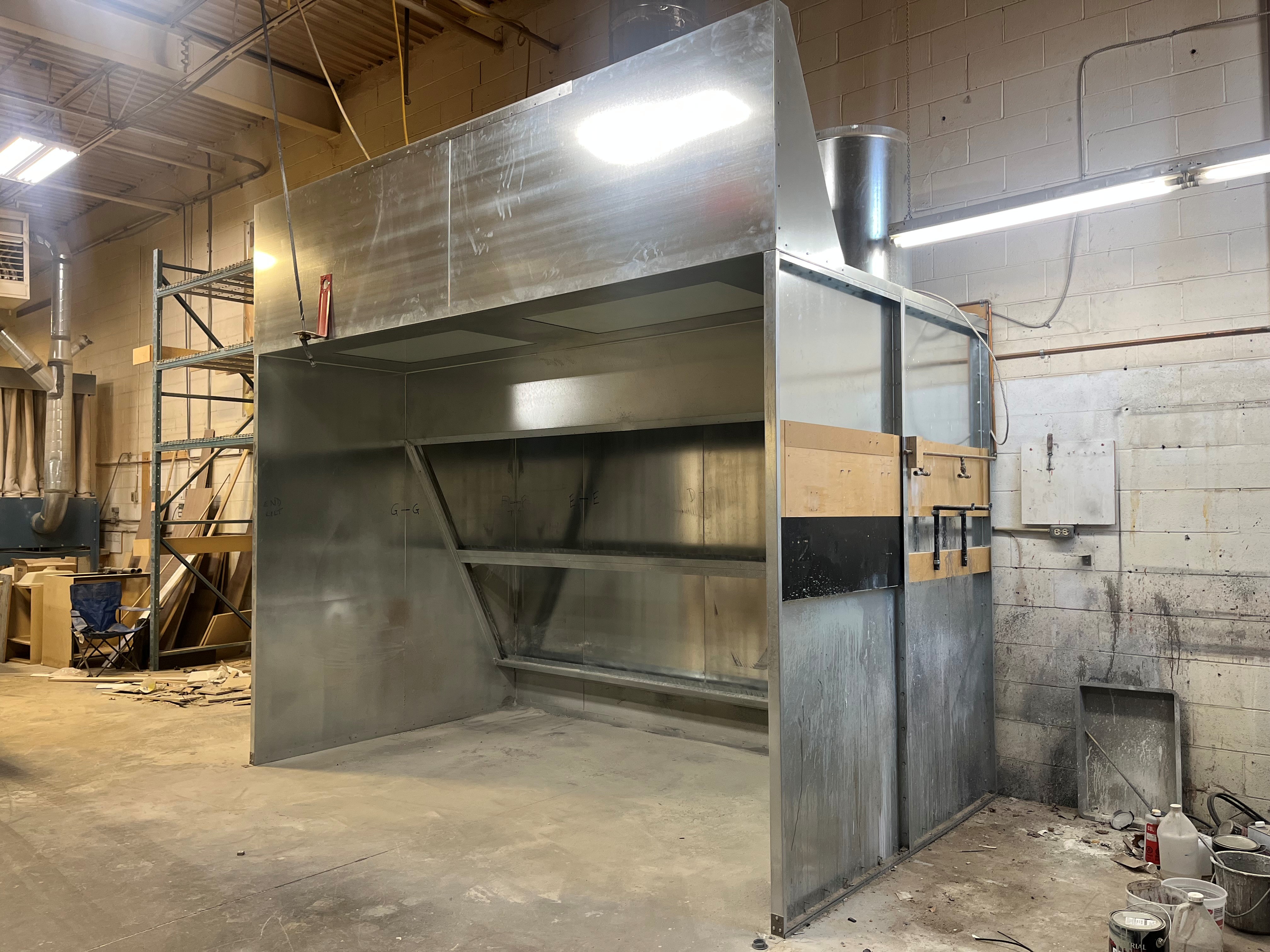 Used 2023 Custom 8' x 12' Spray Booth