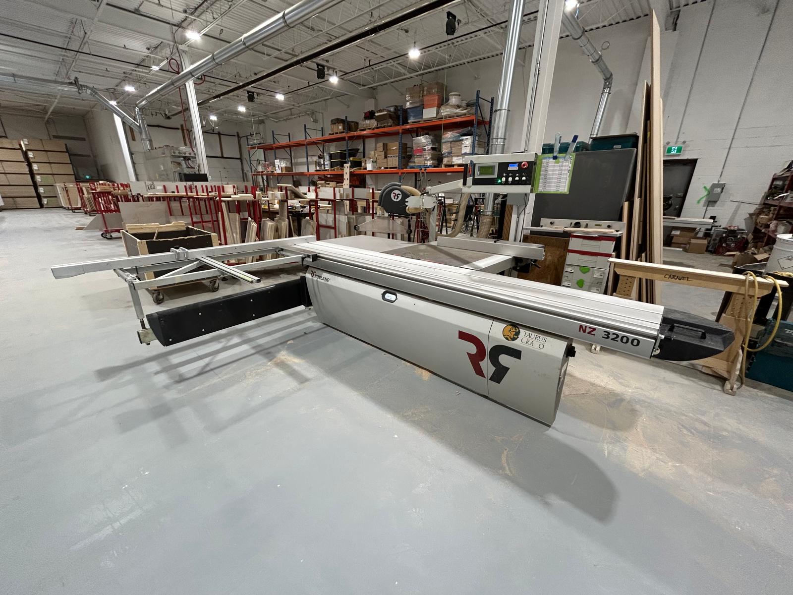 Used 2016 Robland NZ 3200 10' sliding table saw
