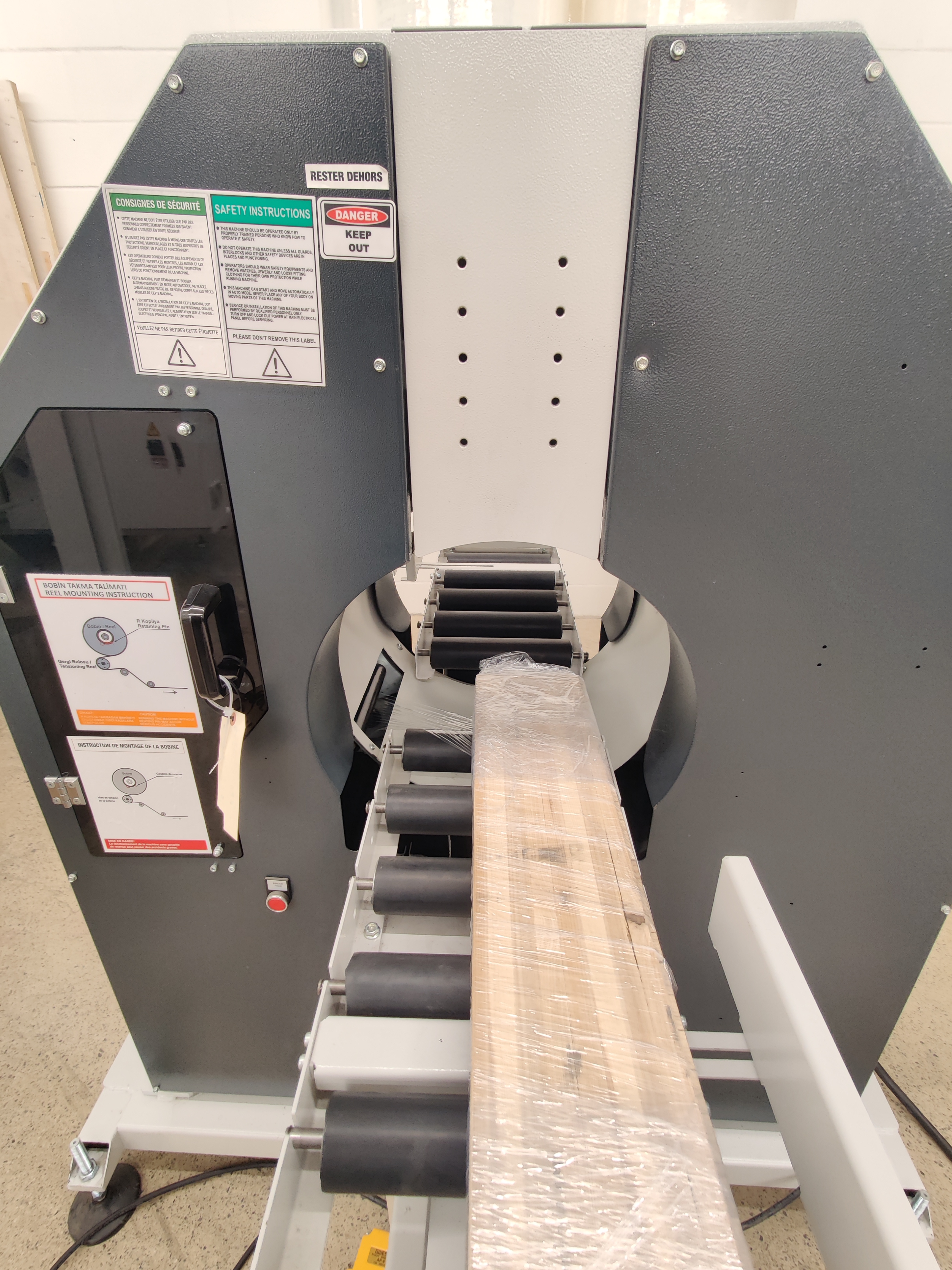 Used 2021 Edda  450 Semi-Auto Horizontal Wrapping Machine