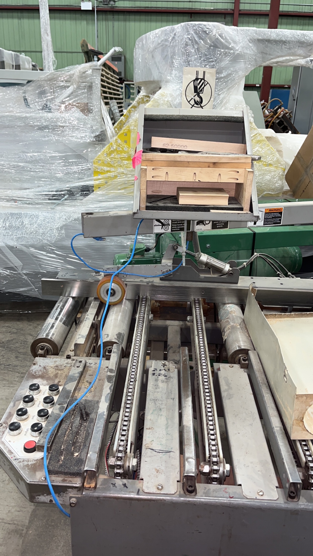 Used 2011 Cantek MRS-430M2 Multi-Blade Rip Saw (w/ Cameron Skew)