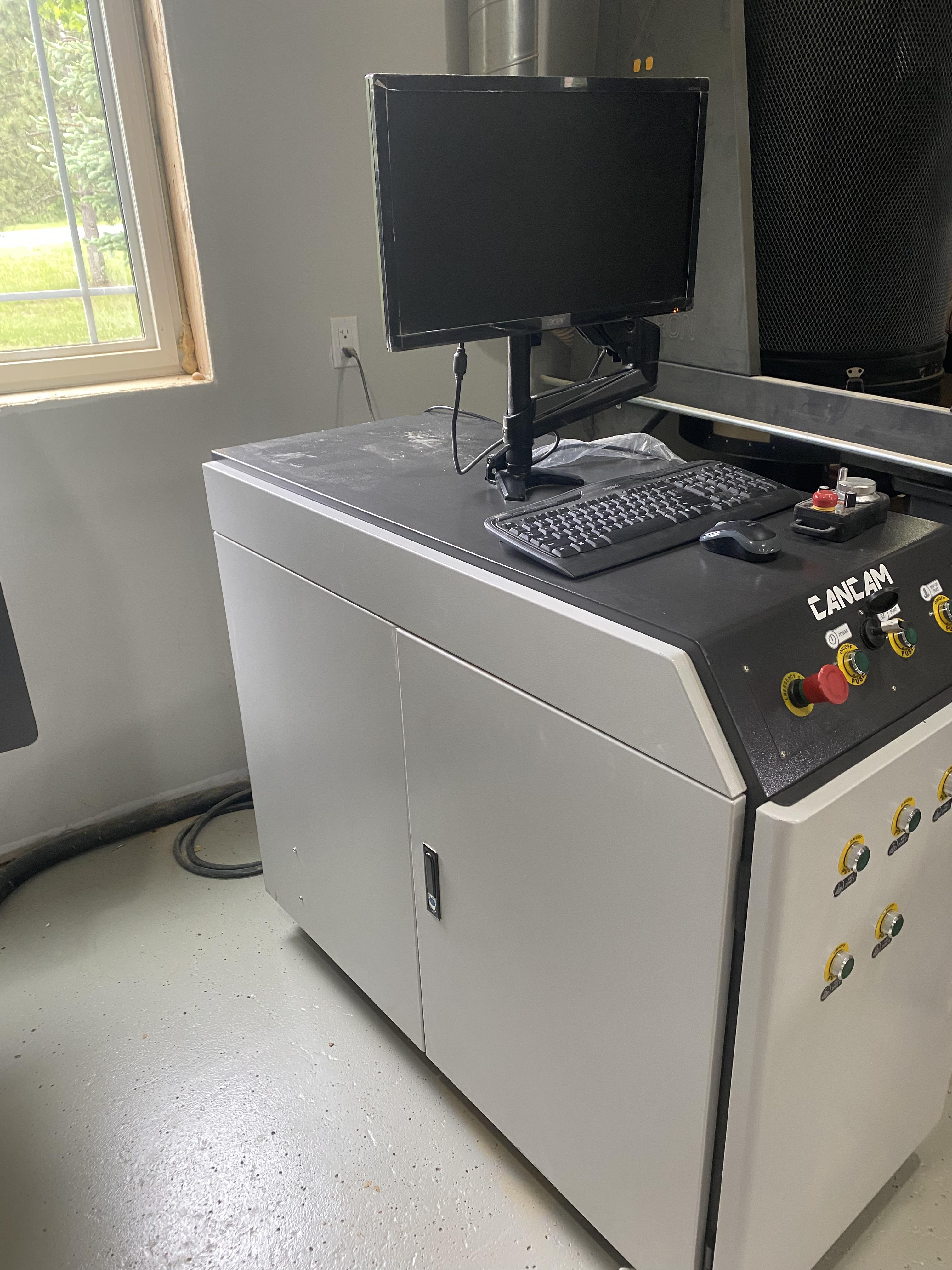 Used 2021 CanCam C2-510-M 3-Axis Flat Table CNC