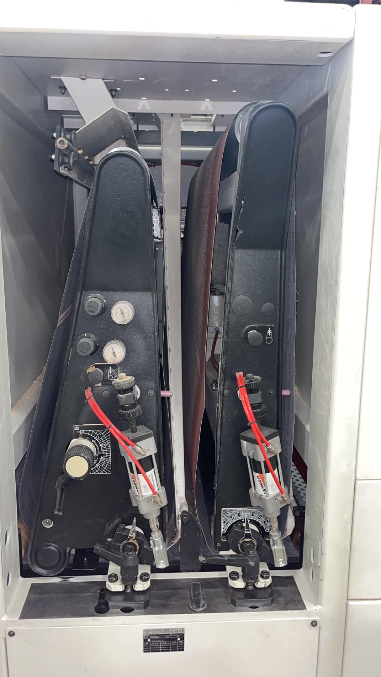 Used 2003 SCM Sandya 5  - 43'' 2 Head Automatic Wide Belt Sander