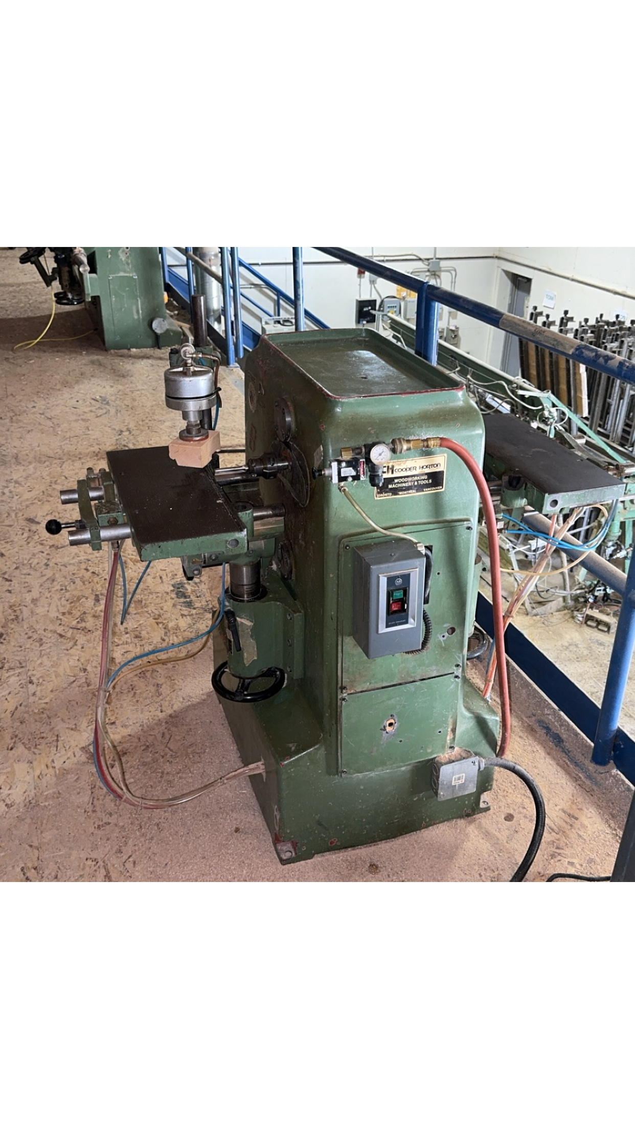 Used 1987 Bacci MOD Oscillating Mortising Machine