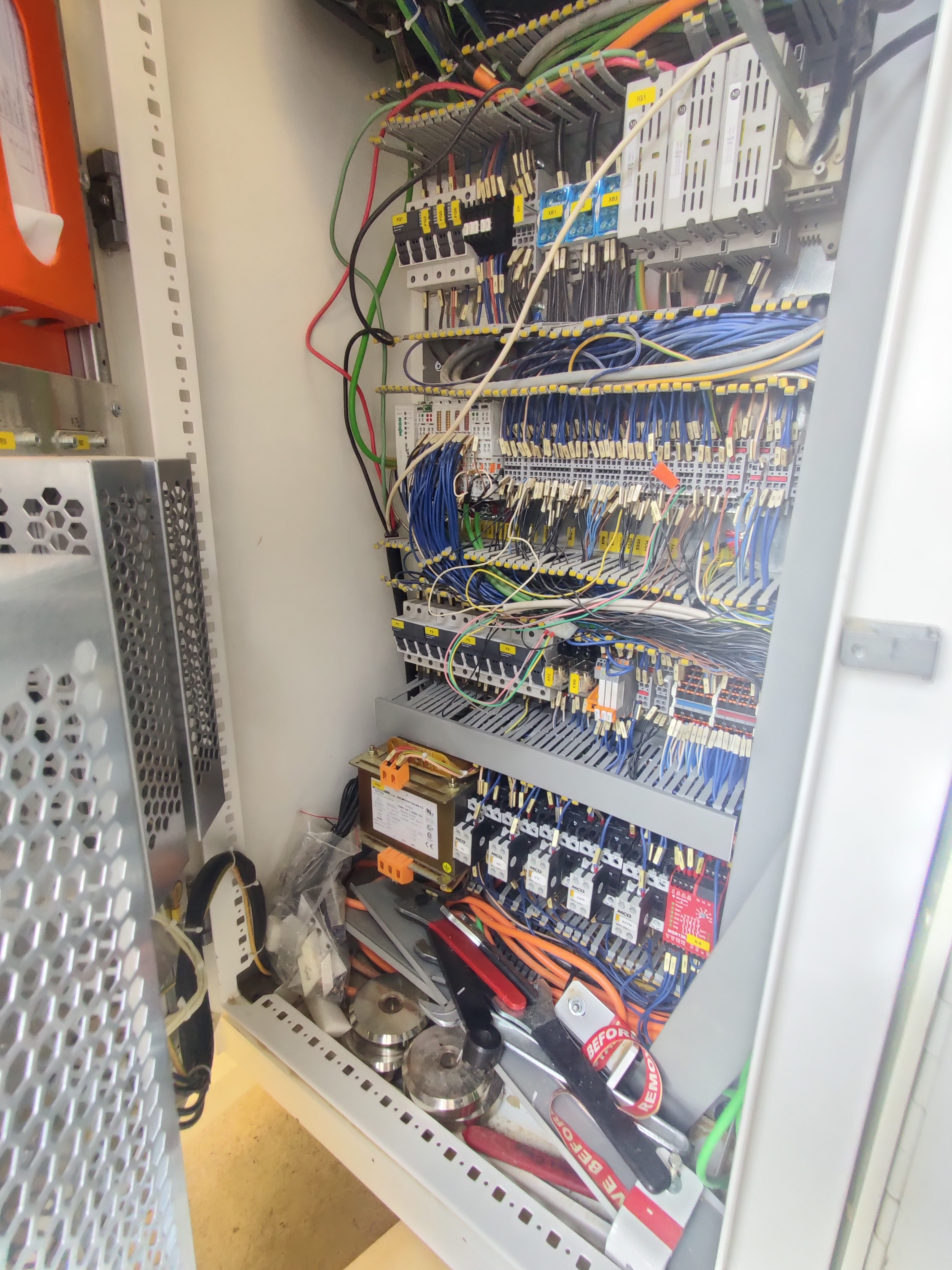 Used 2021 Bacci BMT 4-axis CNC end profilng machine