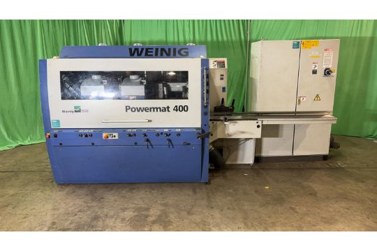 Used 2007 Weinig Powermat 400 6 Head Moulder (w/ HSK)