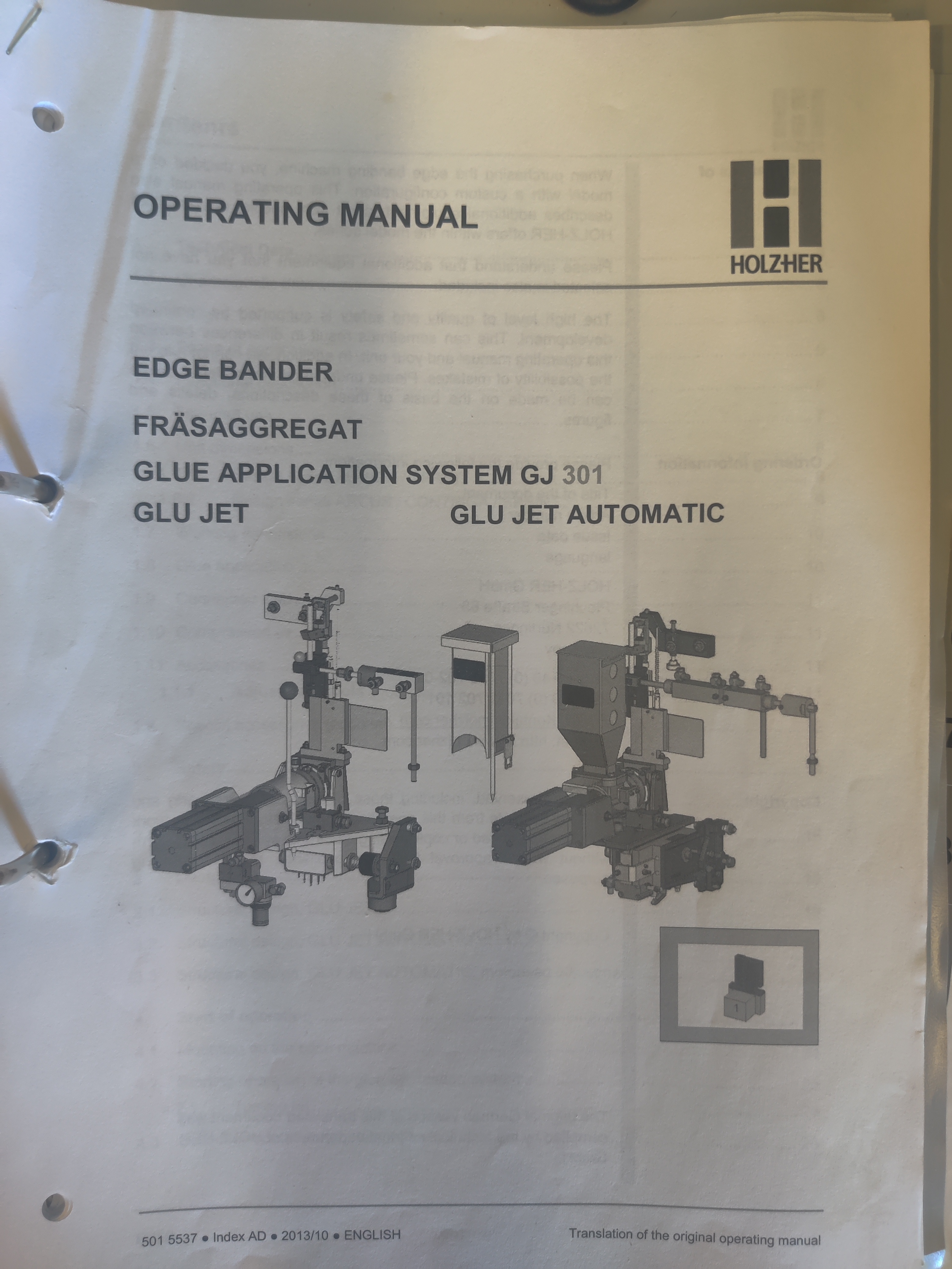 Used Holz-Her Auriga 1308XL Edgebander