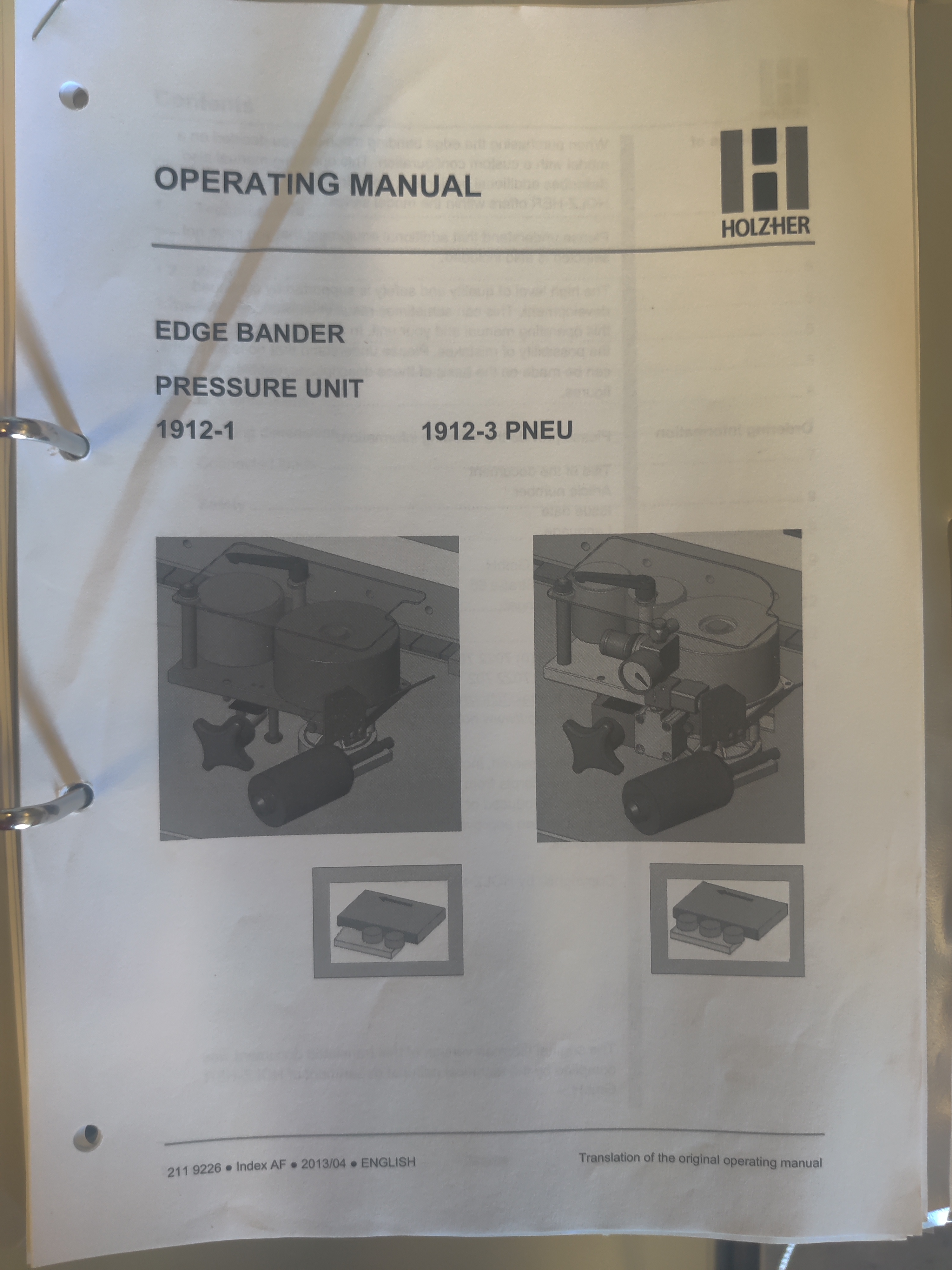 Used Holz-Her Auriga 1308XL Edgebander