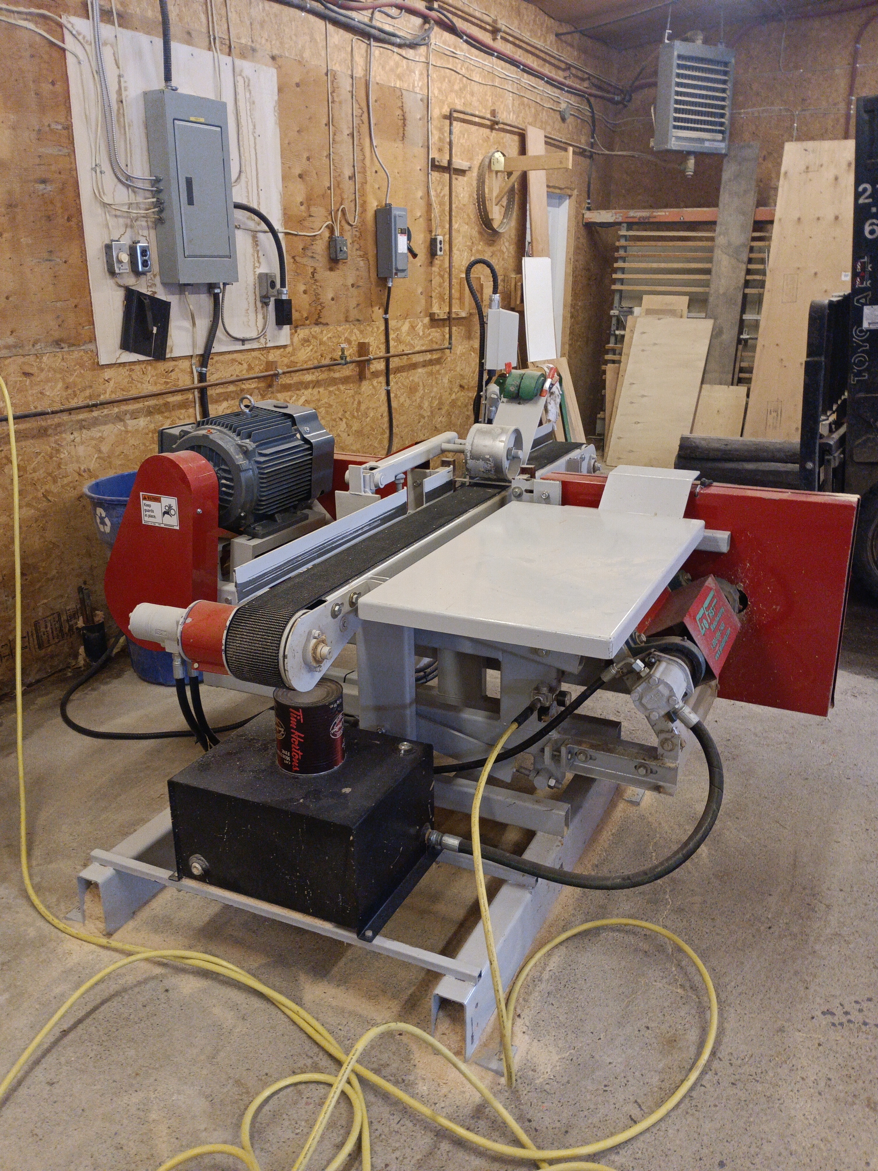 Used Pallet Nailer w/ Stacker