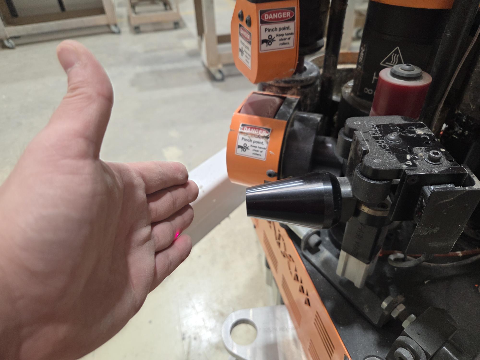 Used SNX NVision G1 Contour Edgebander