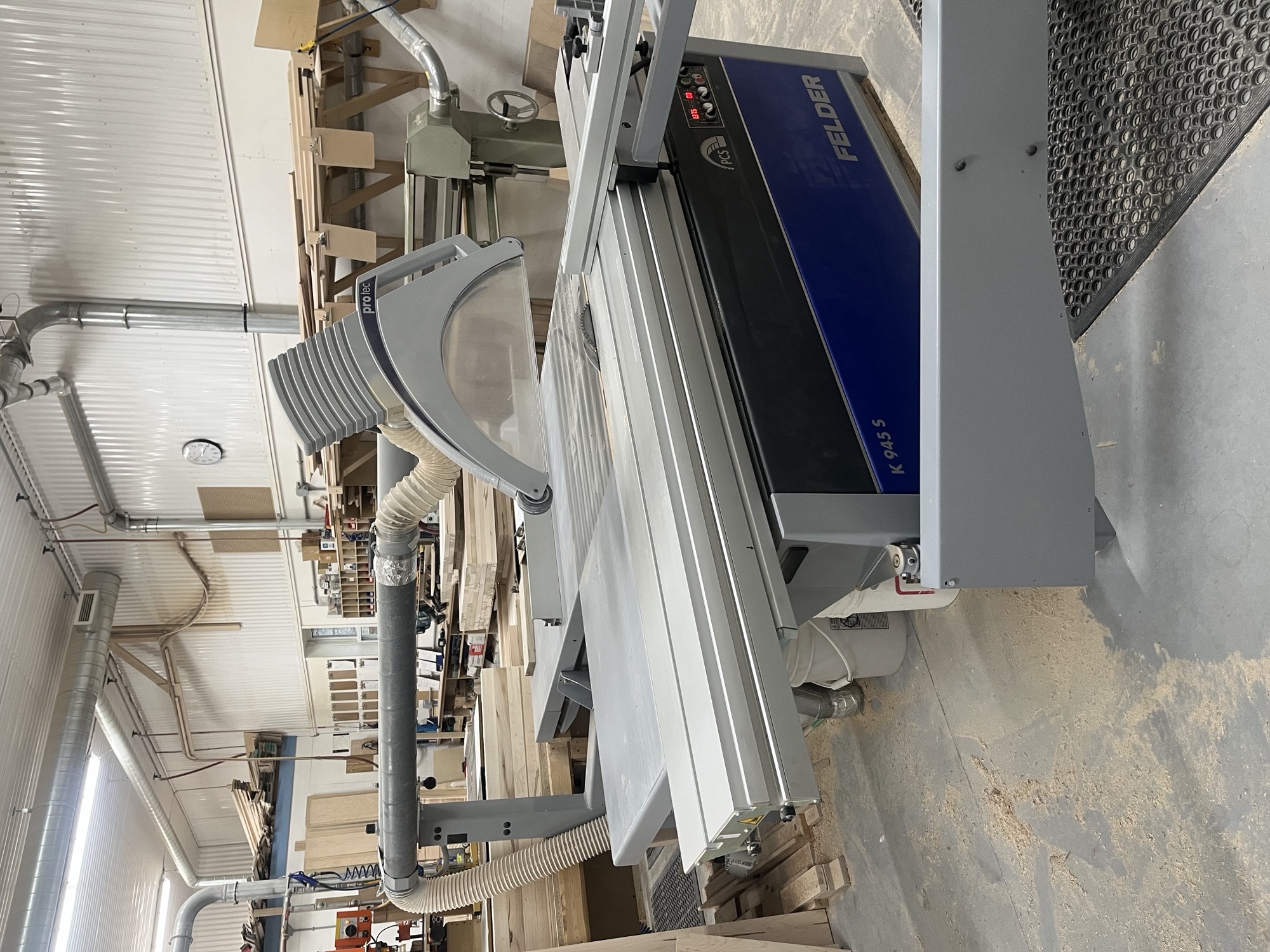 Used Like New 2025 Felder  K 945 S Sliding Table Saw