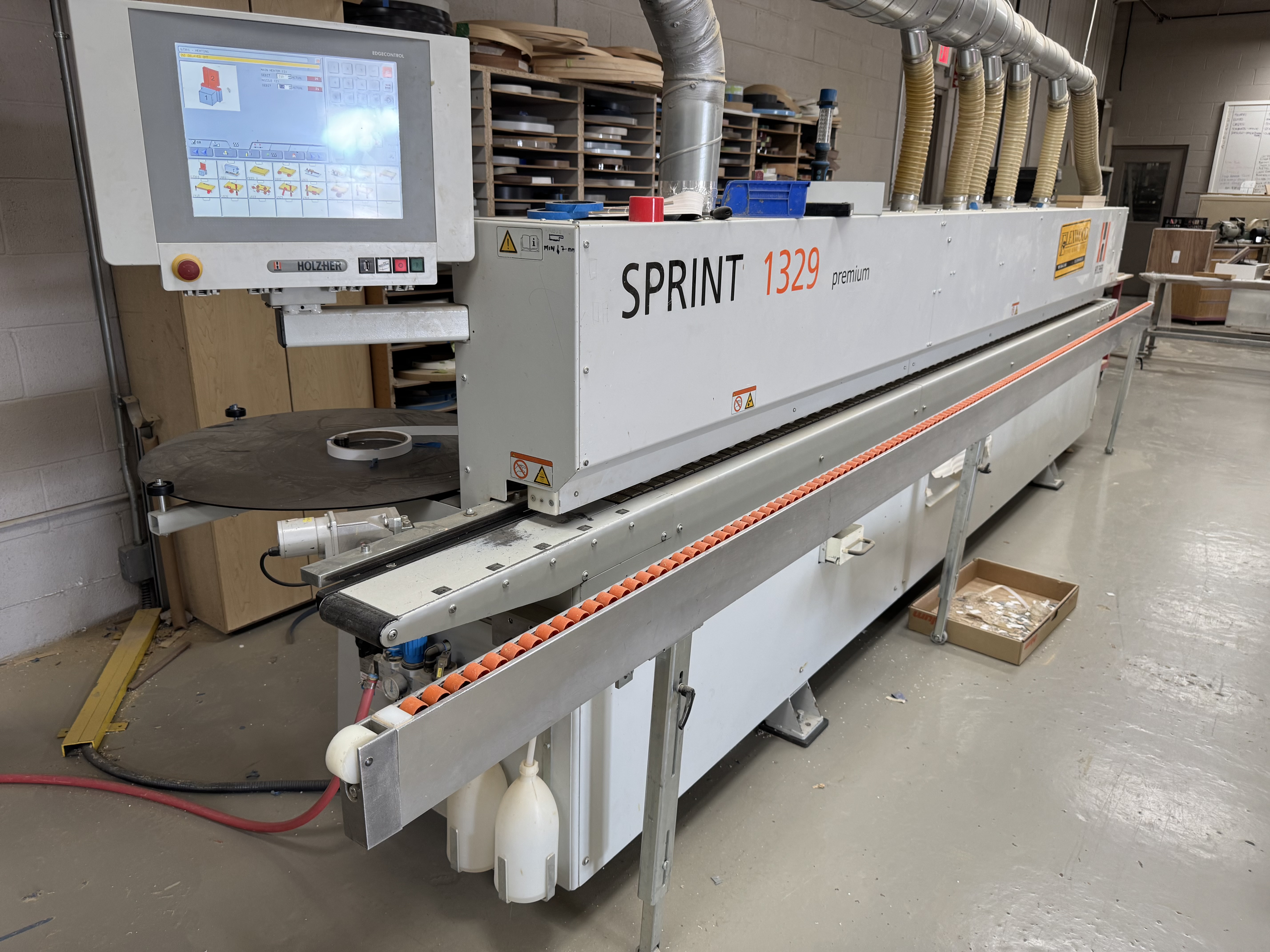 Used 2015 Holzher Sprint 1329 KAM 15 V2 Edgebander
