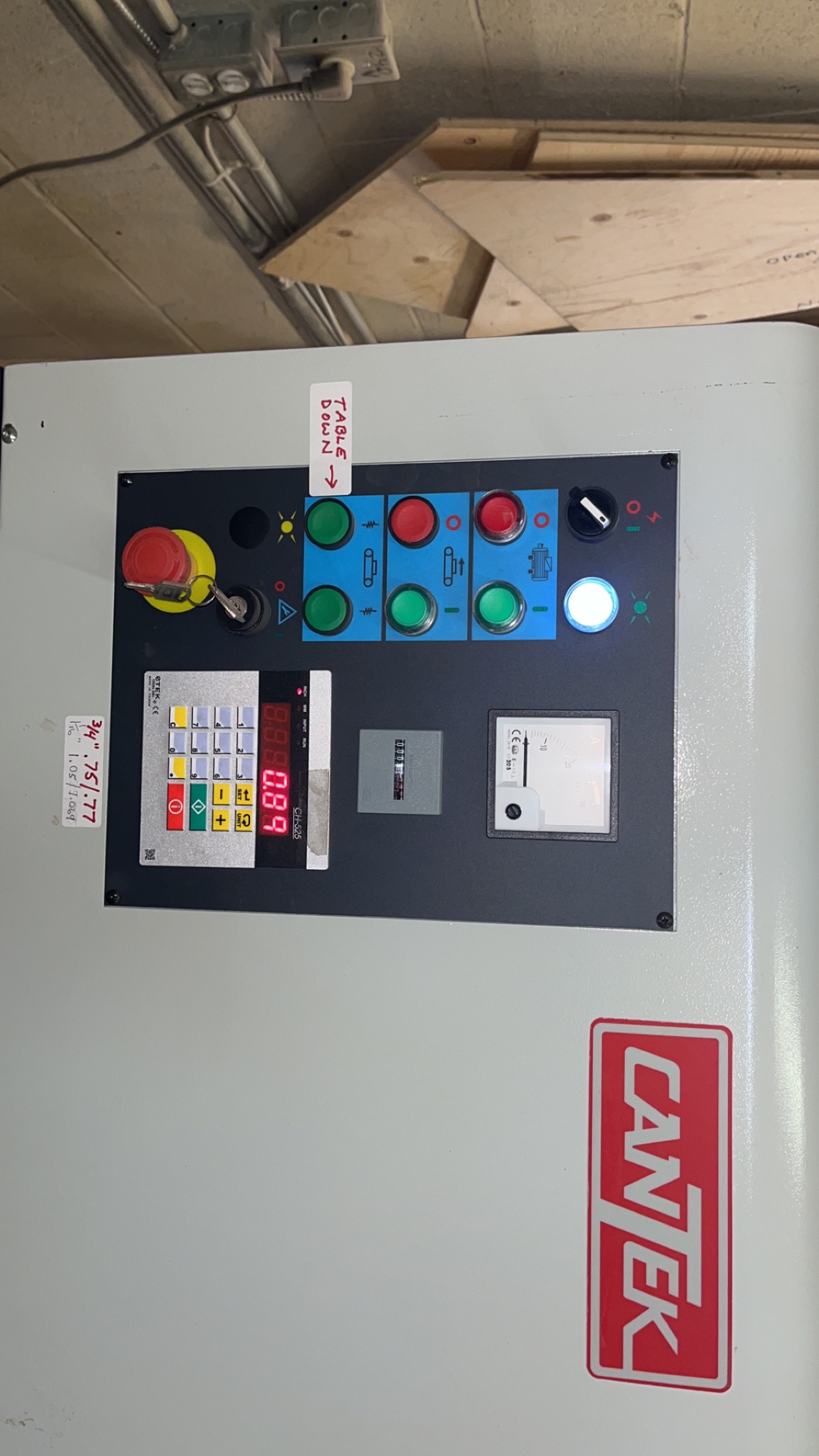 Used 2022 Cantek C251 24" Widebelt Sander