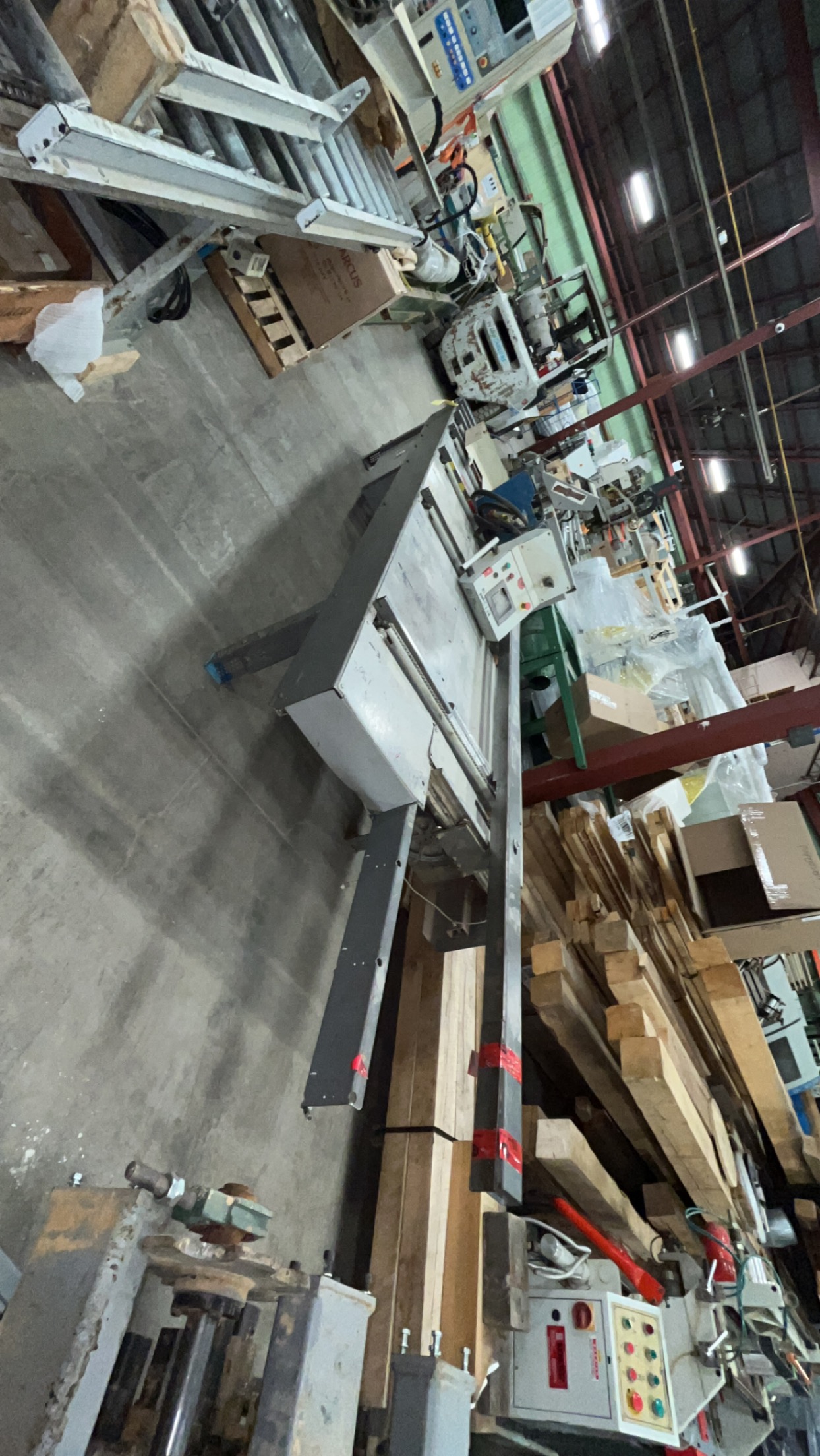 Used 2011 Cantek MRS-430M2 Multi-Blade Rip Saw (w/ Cameron Skew)