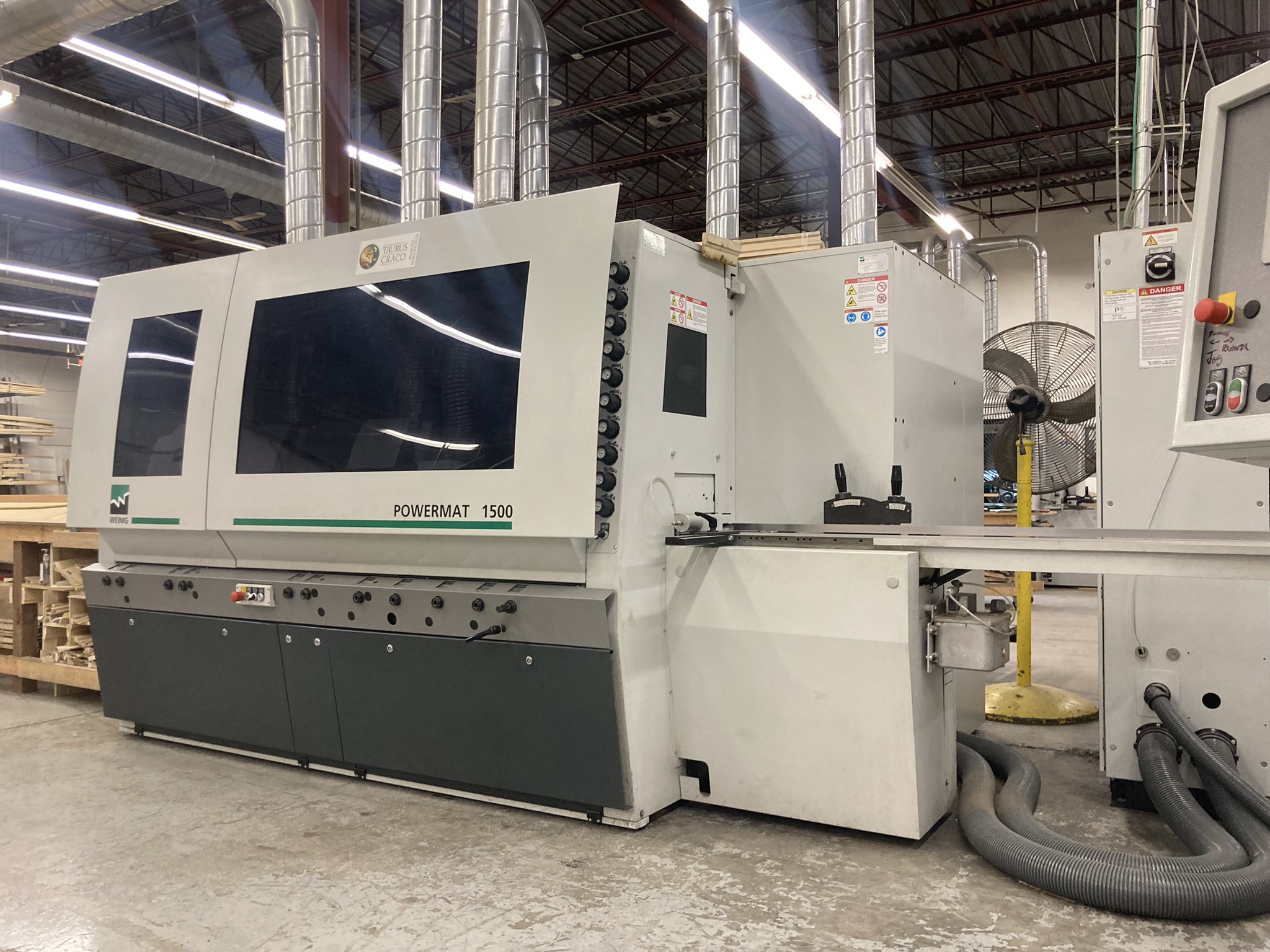 Used 2019 Weinig Powermat 1500 Automatic Planer and Moulder