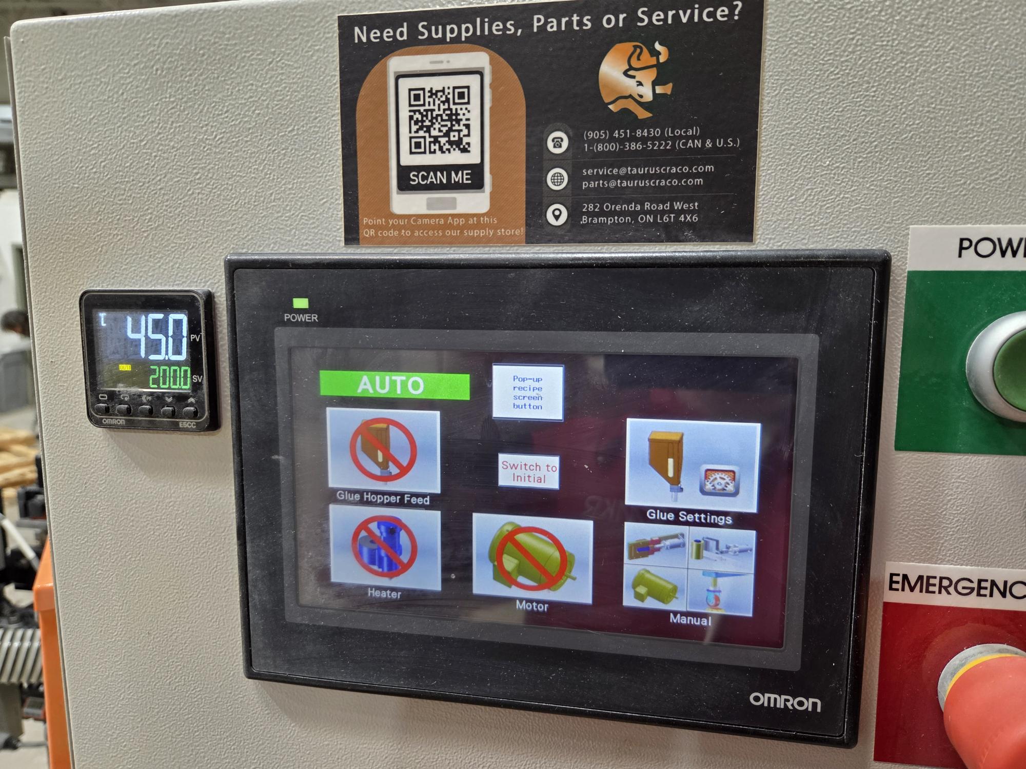 Used SNX NVision G1 Contour Edgebander