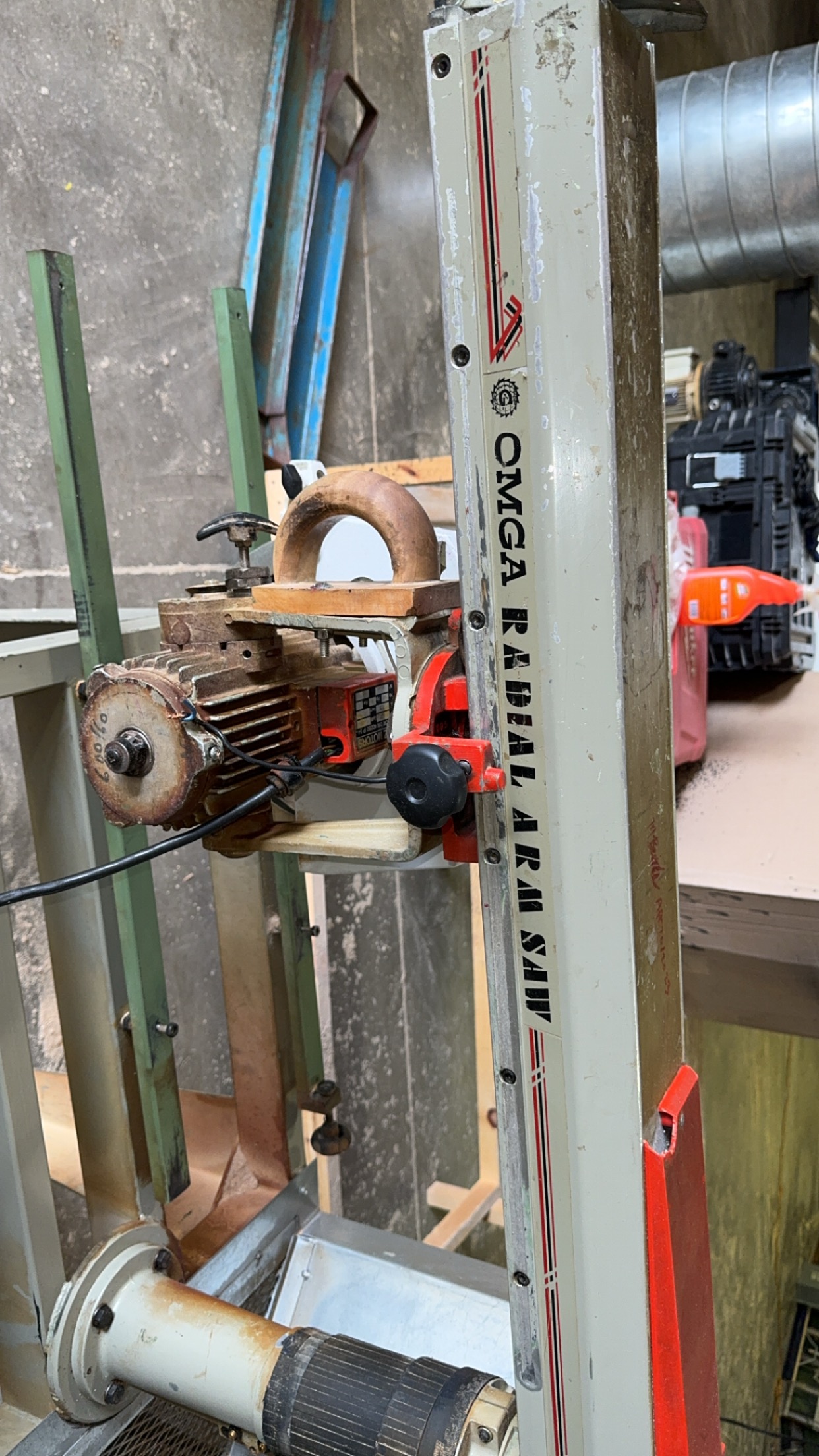 Used OMGA Radial Arm Saw