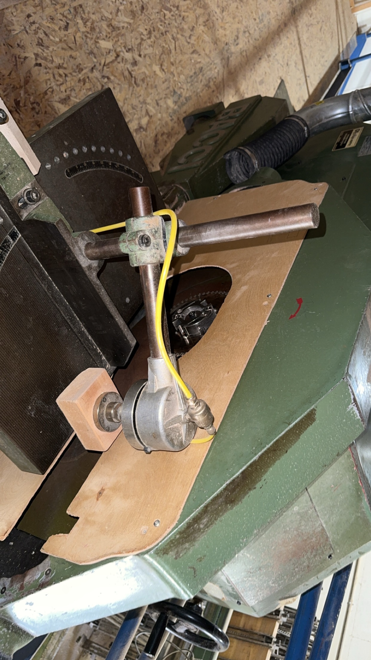 Used 1987 Bacci TSG 2T Round End Tenoner