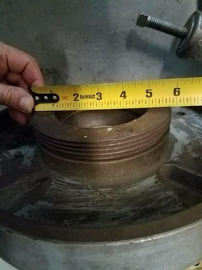 Used 12" Dog Plate for Lathe with threaded back