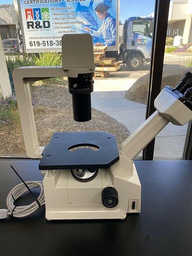 Used Nikon TMS Inverted Phase Contrast Microscope With 1 Objective