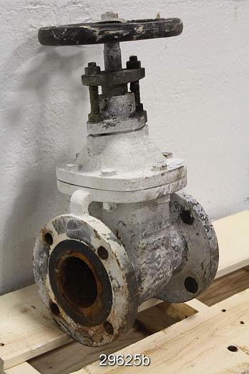 Used Powell 3" Hand Operated Outside Stem And Yoke Gate Valve #29625