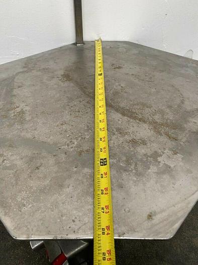 Used Stainless Steel 26" x 24" x 57" Cart w/ Casters