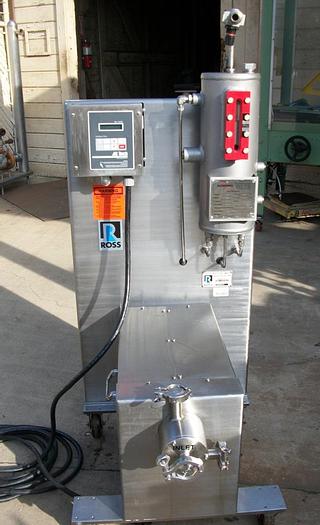 Used Mixer, High Shear, 2 HP, S/st, Inline, Ross, Mdl HSM #S740783
