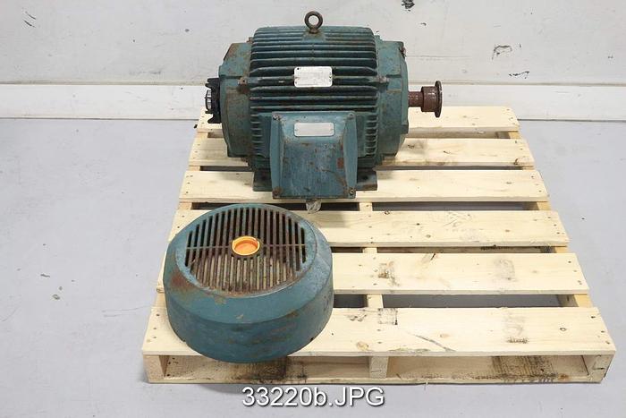 Used Reliance 40Hp, 3560RPM, 460Volts AC Motor #33220