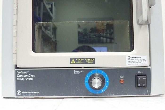 Used Fisher Scientific 13-262-280A Model 280A Isotemp Vacuum Oven
