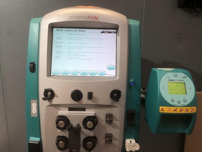 Gebraucht Gambro Prismaflex Dialysegerät mit Barkey Auto Control 3XPT Unit SV: