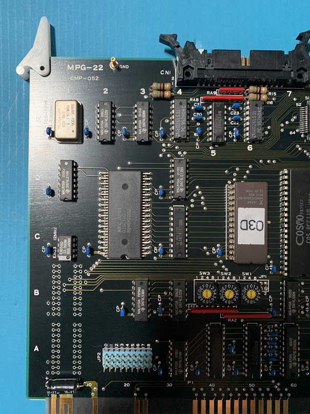 Used Cosmo System Motor Control Board MPG-22, CMP-052