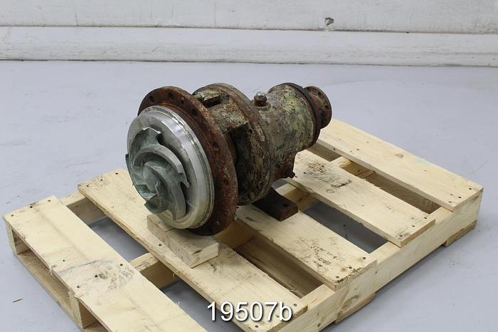 Used Goulds 3196 Pump, 3196M, 2X3X10, Stainless Steel Casing #19507