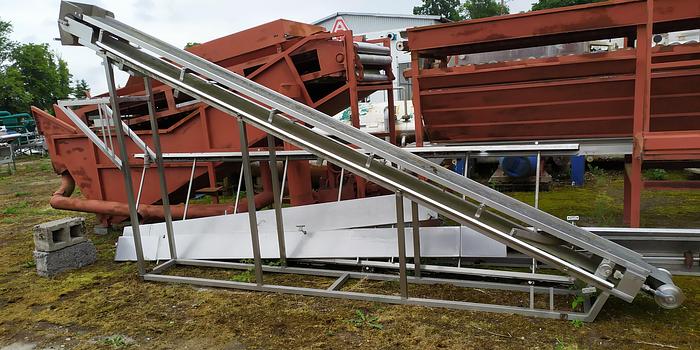 Used Przenośnik taśmowy skośny 45°