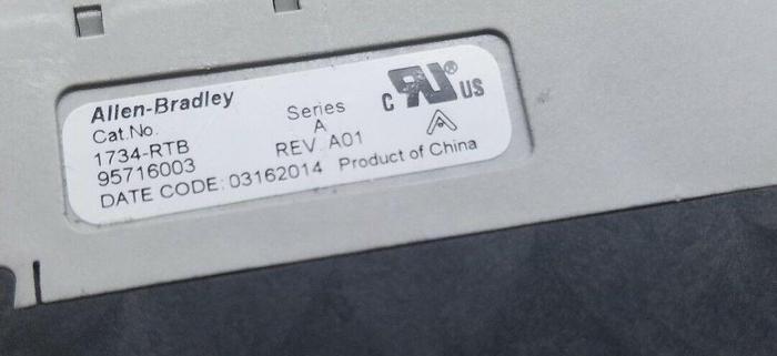 Used Allen Bradley 1734-EP24DC Ser B Rev Extension Power Module/ 1734-RTB SER A